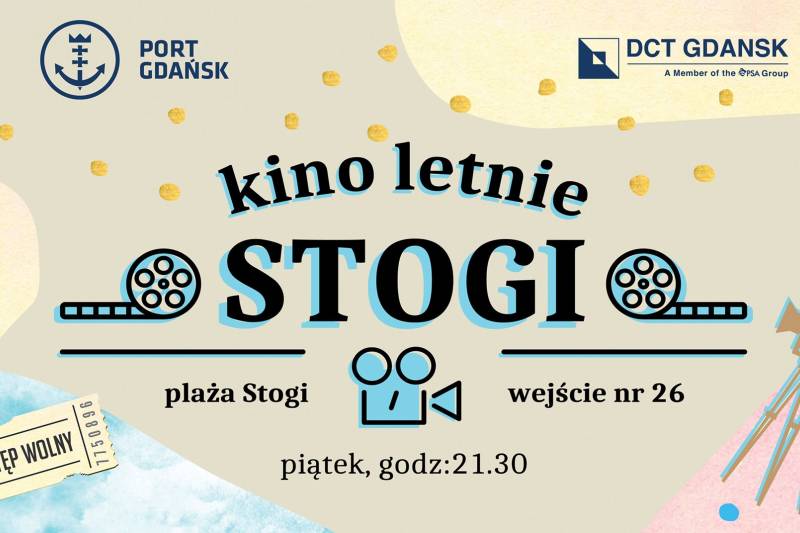 Wydarzenie: Kino Letnie na Stogach, Kiedy? 2021-08-27 21:30, Gdzie? Główne wejście na plaże (nr 26)